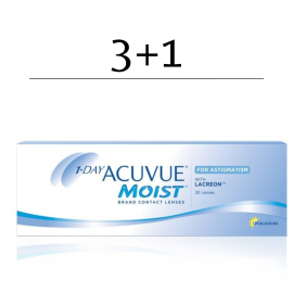 Acuvue One Day Moist Astigmatismo 3+1