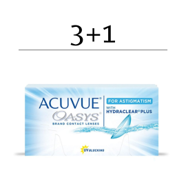 Acuvue Oasys for astigmatismo 3+1
