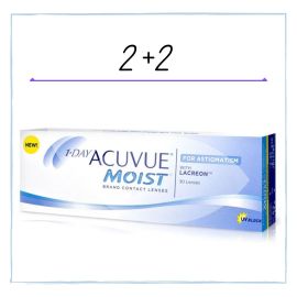 Acuvue One Day Moist Astigmatismo 2+2